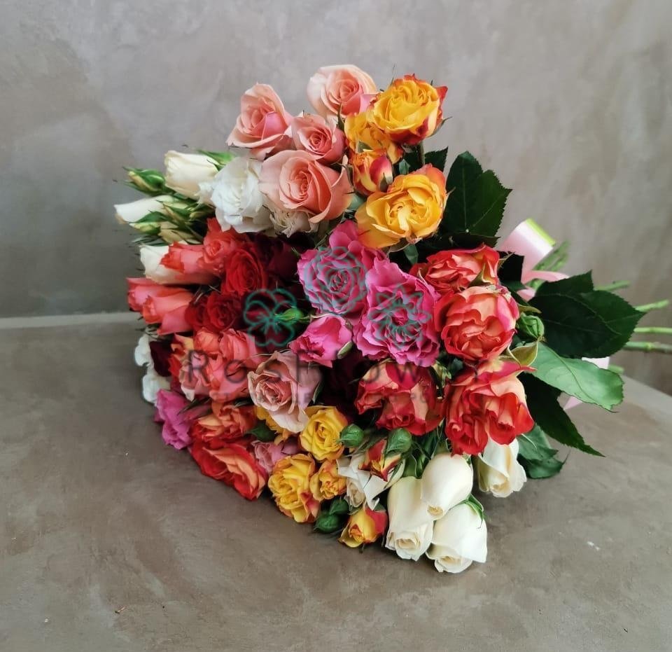 Букет цветов из: Розы в Пангодах