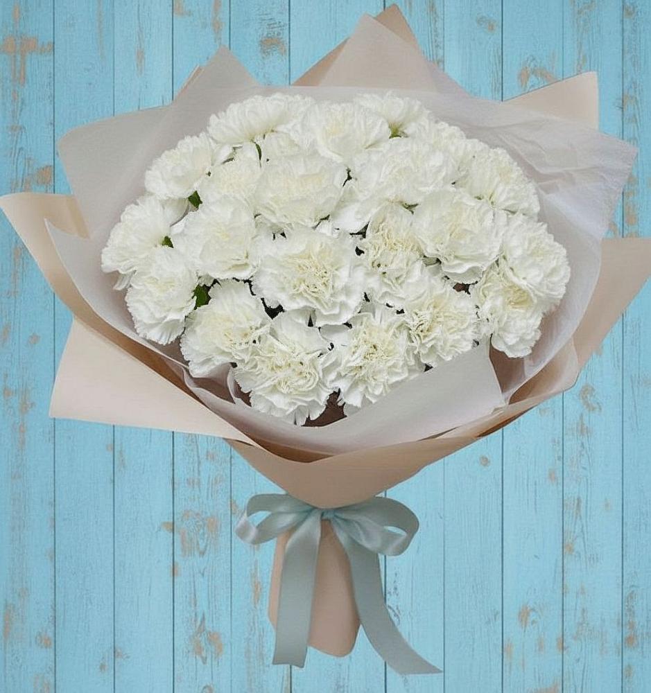 Букет цветов из: Гвоздики в Пангодах