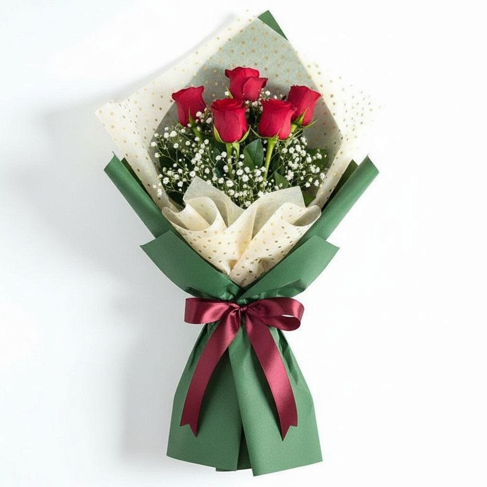 Букет цветов из: Розы в Пангодах