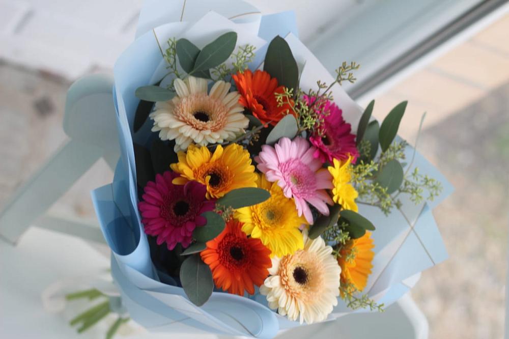 Букет цветов из: Герберы в Пангодах