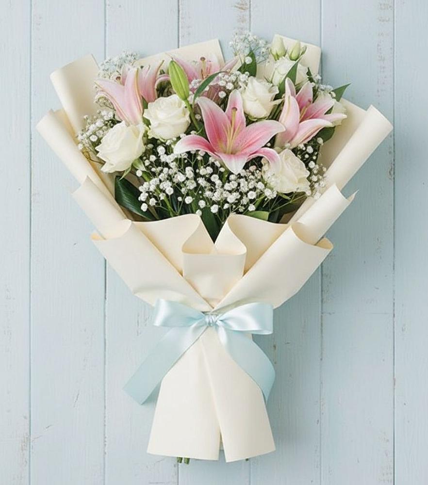 Букет цветов из: Лилии в Пангодах