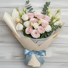 Букет цветов из:  Лизиантусы в Пангодах