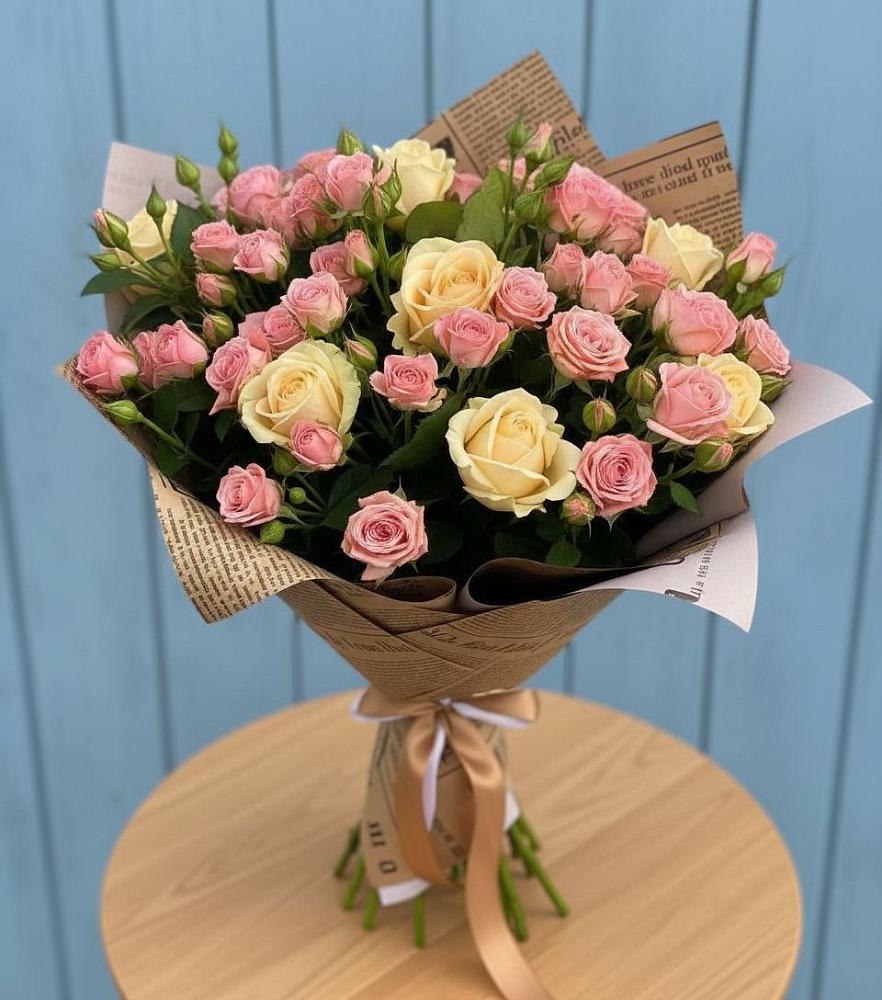 Букет цветов из: Розы в Пангодах