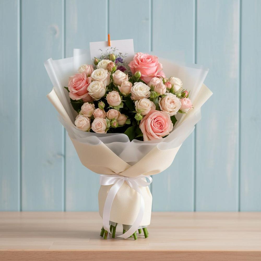 Букет цветов из: Розы в Пангодах