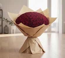 Букет 101 Красная роза в Пангодах