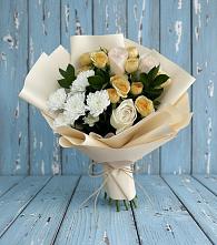 Букет цветов из:  Розы и Хризантемы в Пангодах