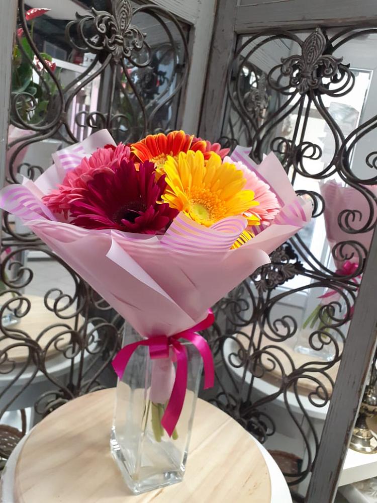 Букет цветов из: Герберы в Пангодах