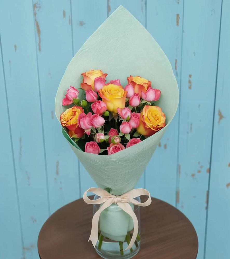 Букет цветов из: Розы в Пангодах