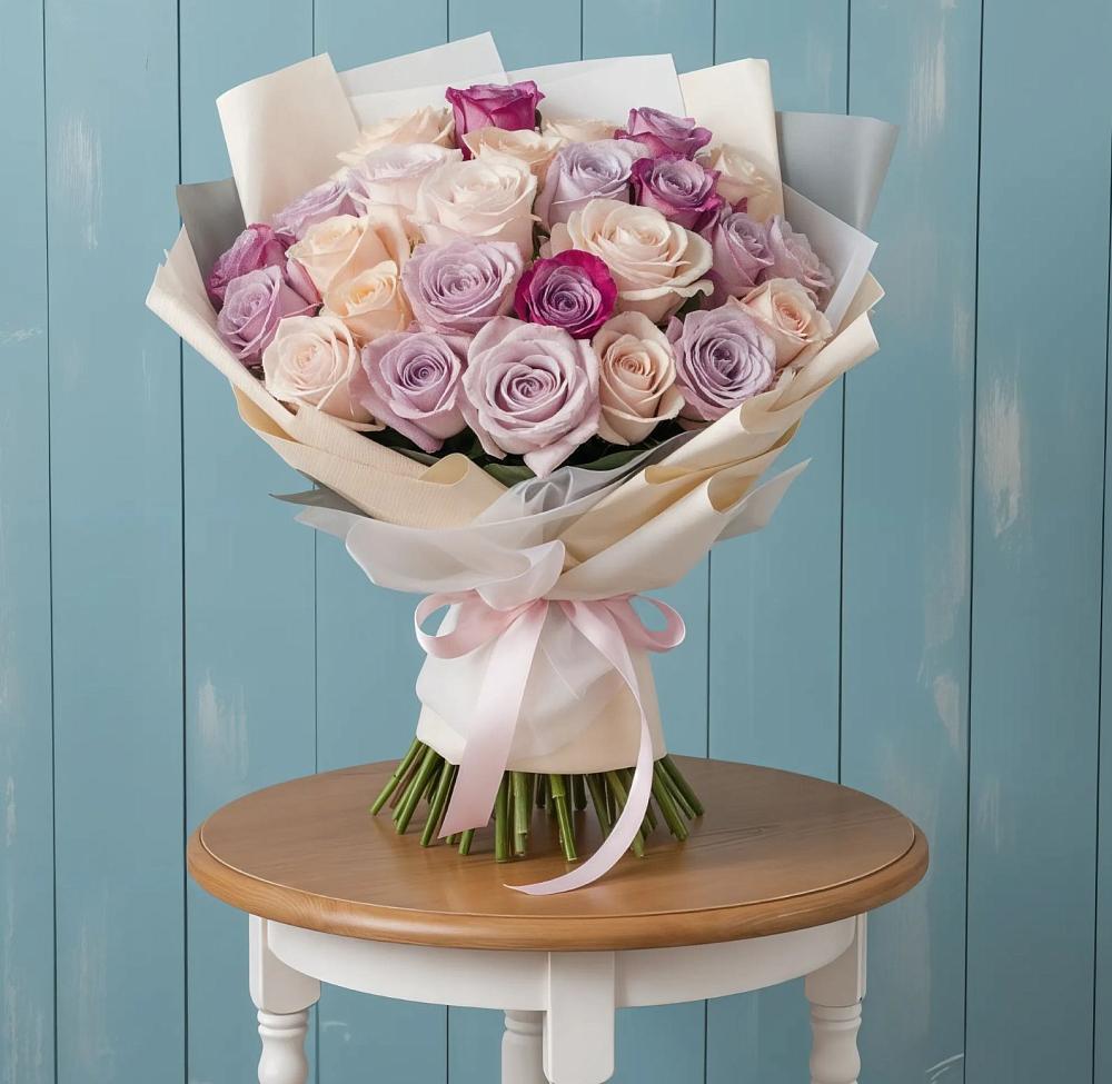 Букет цветов из: Розы в Пангодах