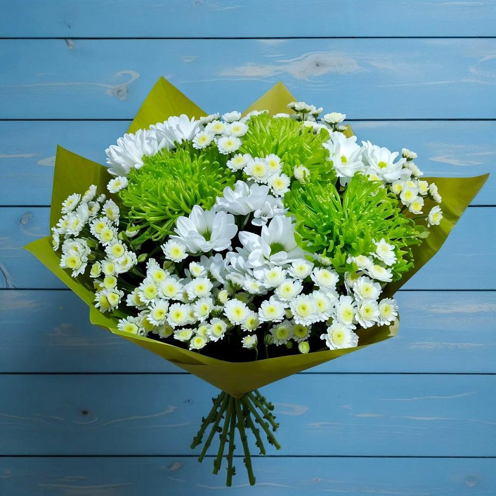 Букет цветов из: Хризантемы в Пангодах