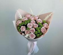 Букет цветов из:  Розы и Хризантемы #REPLACE_PRED# Пангодах