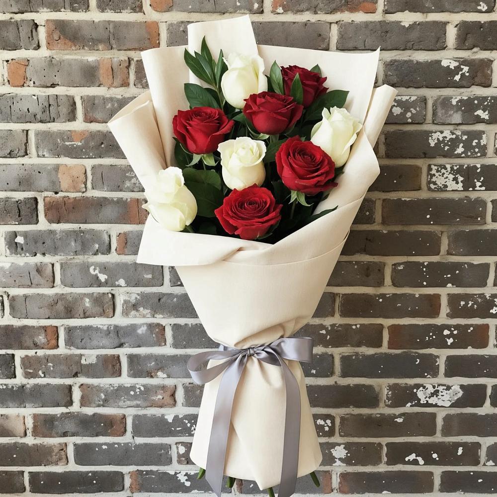 Букет цветов из: Розы в Пангодах