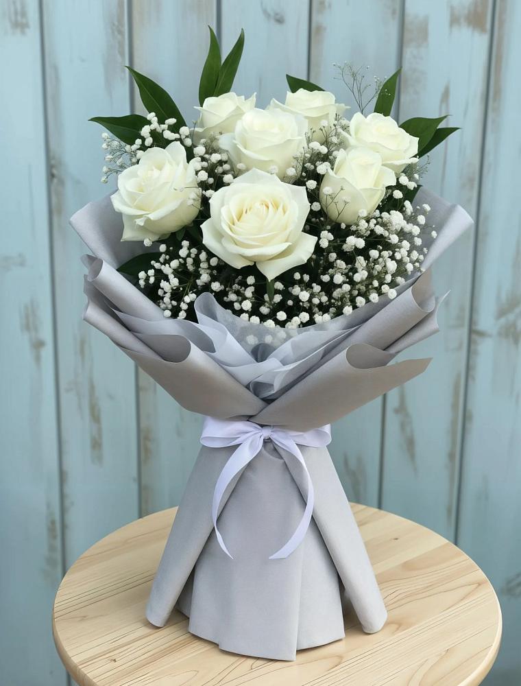 Букет цветов из: Розы в Пангодах