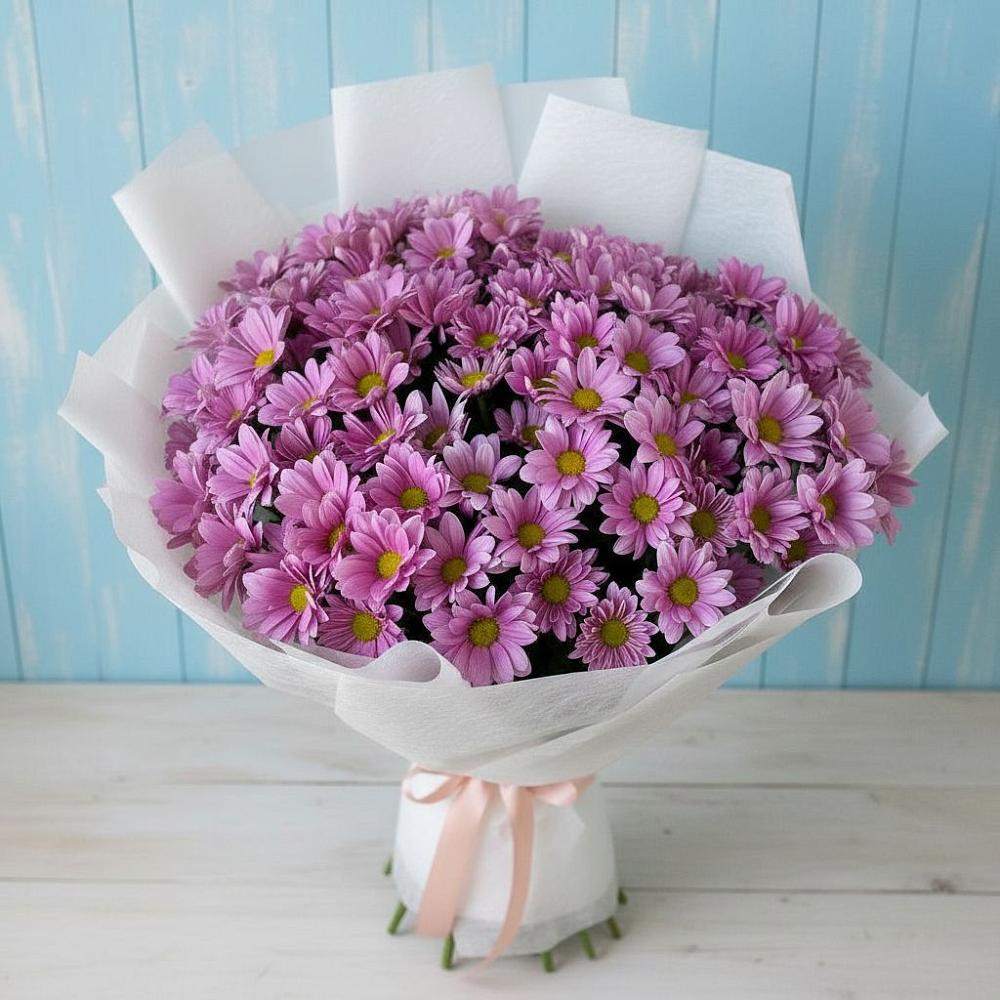 Букет цветов из: Хризантемы в Пангодах