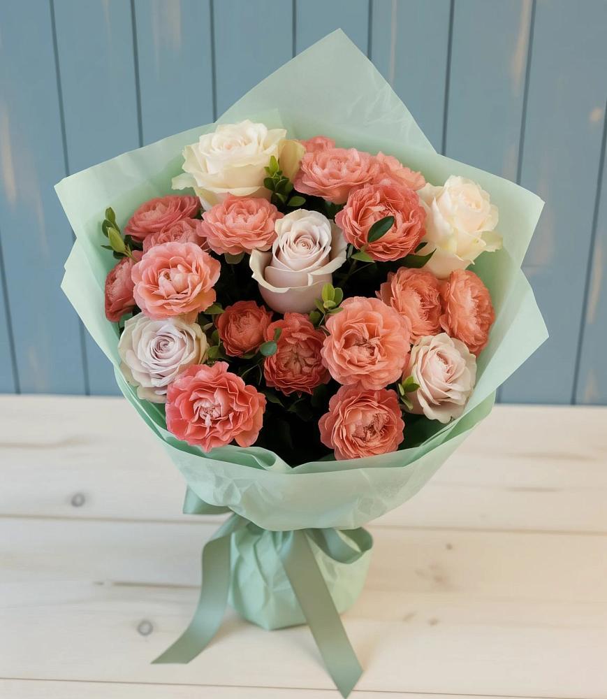 Букет цветов из: Розы в Пангодах