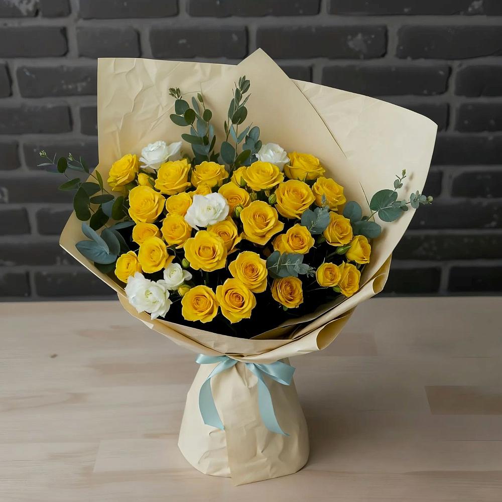 Букет цветов из: Розы в Пангодах