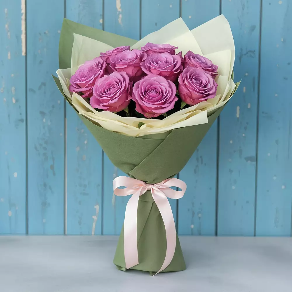 Букет Розы Фёрст Леди в Пангодах