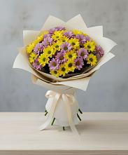 Букет цветов из:  Хризантемы #REPLACE_PRED# Пангодах