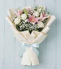 Букет цветов из:  Лилии в Пангодах