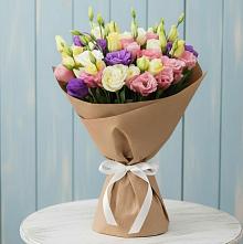 Букет цветов из:  Лизиантусы в Пангодах